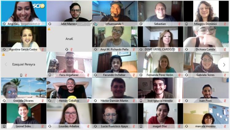 Más de 200 comunicadores se reunieron online en el SCI20 Más de 200 comunicadores se reunieron online en el SCI20