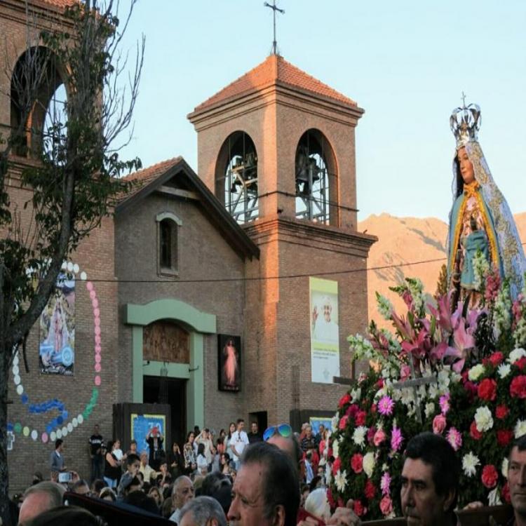 Merlo celebró a Nuestra Señora del Rosario