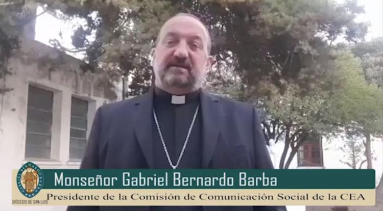Mons. Barba: "¿Qué significa que un comunicador sea católico?" Mons. Barba: "¿Qué significa que un comunicador sea católico?"