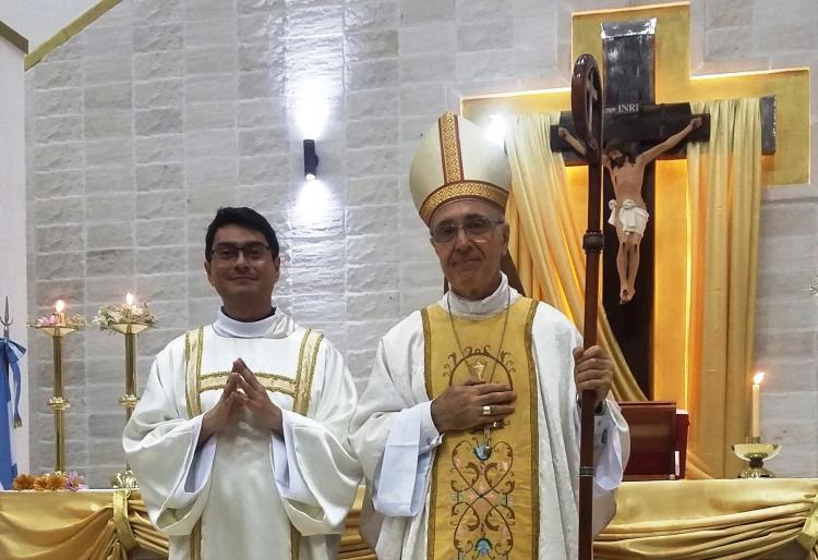 Mons. Barbaro ordenó un nuevo diácono para San Roque