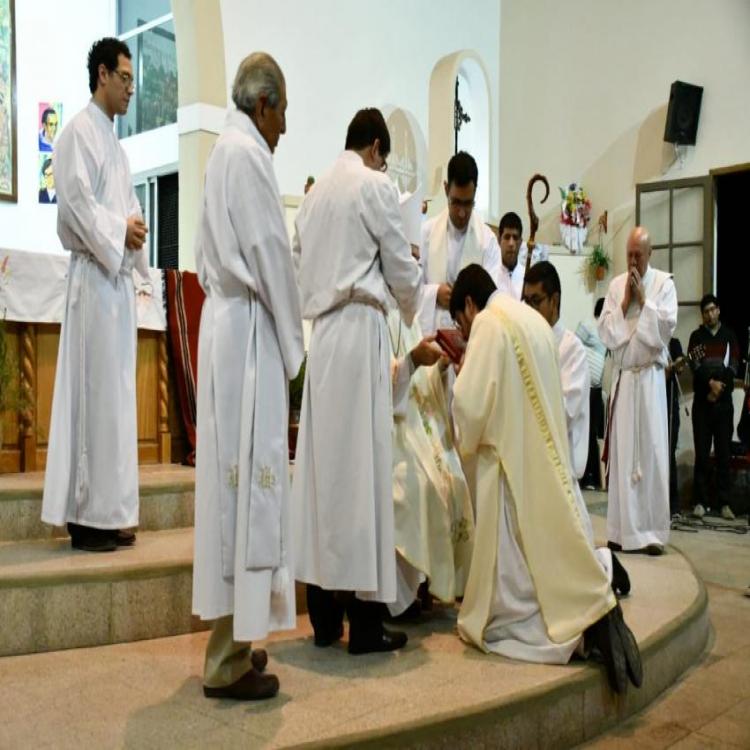 Mons. Braida al neodiácono: "Que tu vida sea un servicio real y sostenido al Pueblo de Dios"