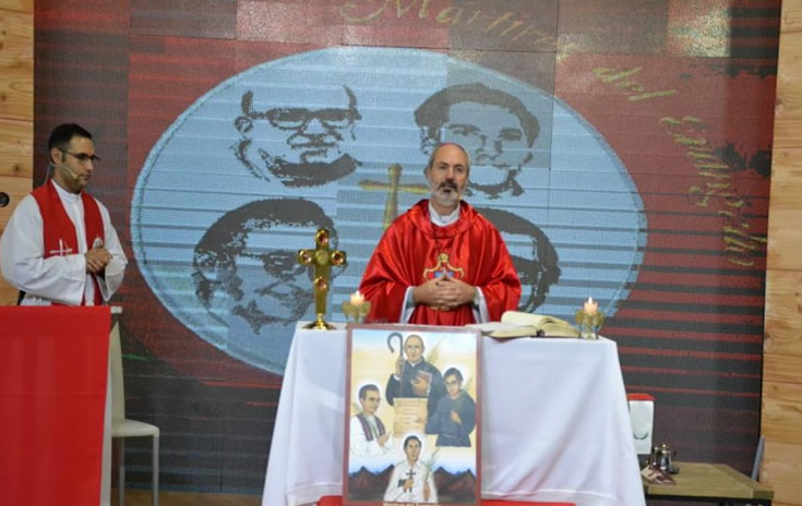 Mons. Braida exhortó a asumir el legado de los mártires riojanos en este tiempo difícil