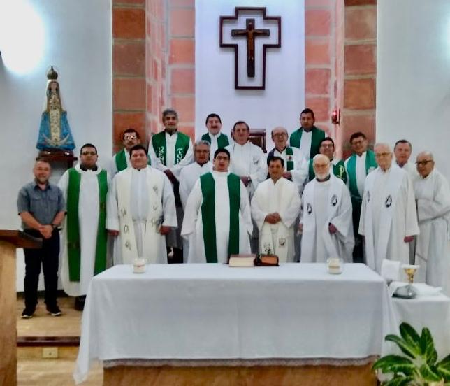 Mons. Canecín acompañó el Encuentro del Clero