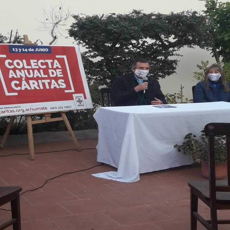 Mons. Canecín animó a "aumentar la esperanza de los más pobres" en la Colecta de Cáritas Mons. Canecín animó a "aumentar la esperanza de los más pobres" en la Colecta de Cáritas