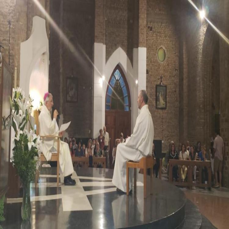 Mons. Croxatto ordenó un diácono camino al sacerdocio Mons. Croxatto ordenó un diácono camino al sacerdocio