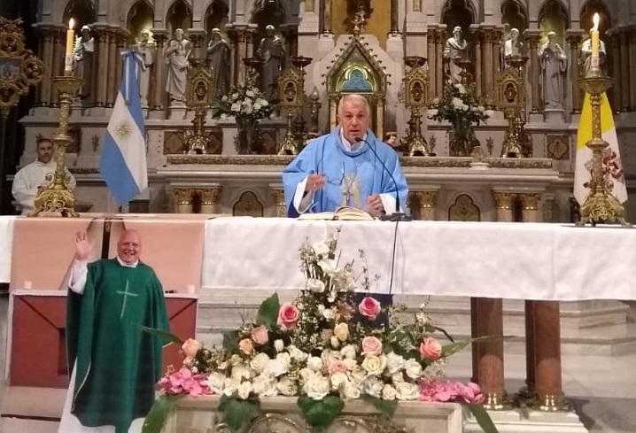 Mons. García: A Luján también se peregrina con el alma Mons. García: A Luján también se peregrina con el alma
