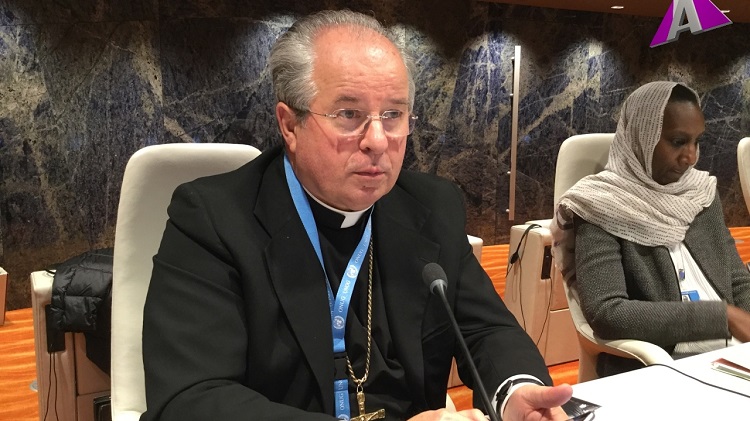 Mons. Jurkovic: justicia, dignidad humana y paz están estrechamente unidas