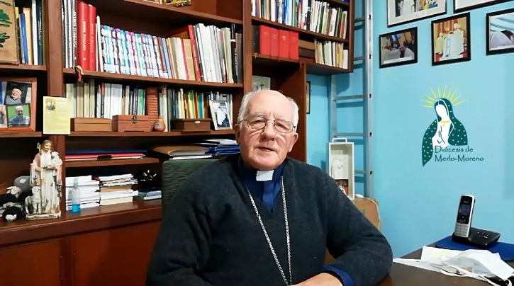 Mons. Maletti: En cuarentena, "busquemos la conversión de nuestros corazones"