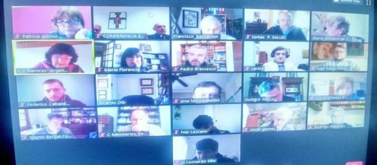 Mons. Malfa anima a los secretarios ejecutivos a la misión en la pandemia Mons. Malfa anima a los secretarios ejecutivos a la misión en la pandemia