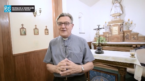 Mons. Martín animó a vivir la Semana Santa con intensidad y en familia