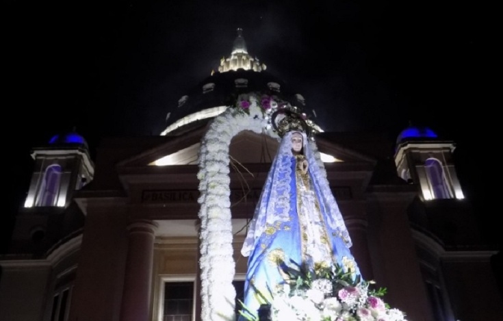 Mons. Martínez invita a pedirle por la Patria a la Virgen de Itatí Mons. Martínez invita a pedirle por la Patria a la Virgen de Itatí