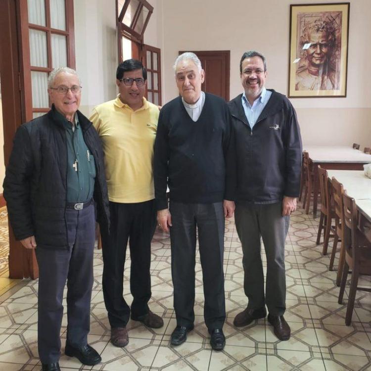 Mons. Melani ya se encuentra en Perú participando de la misión salesiana Mons. Melani ya se encuentra en Perú participando de la misión salesiana