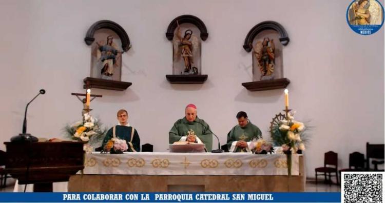 Mons. Nannini animó a "reconocer la soberanía de Dios en nuestra vida"