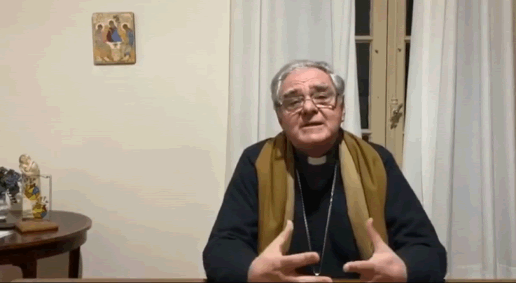 Mons. Ojea: "Hoy el grave problema es la pandemia, mañana el hambre y la desocupación" Mons. Ojea: "Hoy el grave problema es la pandemia, mañana el hambre y la desocupación"