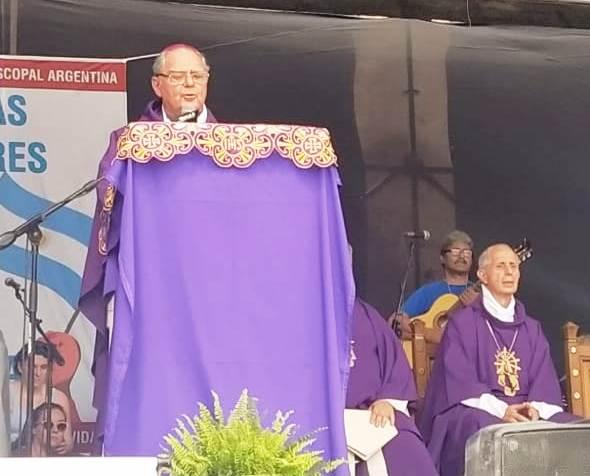 Mons. Ojea recordó en Luján que "la vida es el primer derecho" Mons. Ojea recordó en Luján que "la vida es el primer derecho"