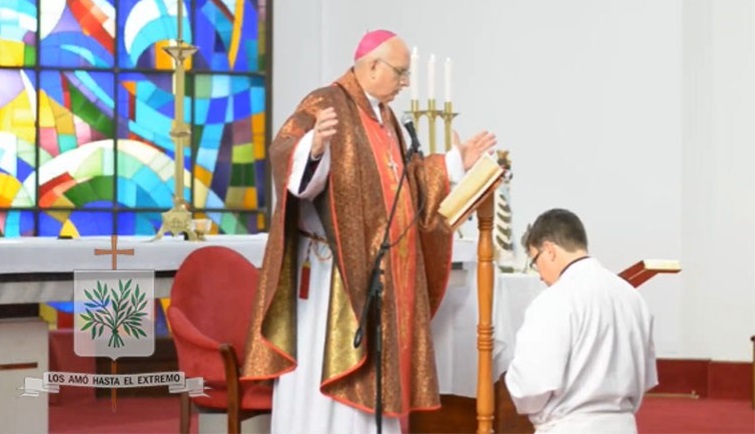 Mons. Olivera destacó la "respuesta" del nuevo diácono castrense