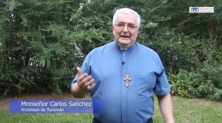 Mons. Sánchez: Jesús "fuente de nuestra esperanza y alegría"