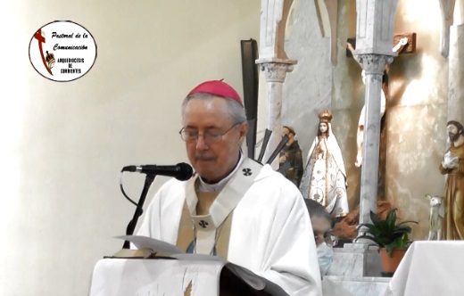 Mons. Stanovnik animó a "abrirle la puerta de nuestra vida" a Cristo resucitado