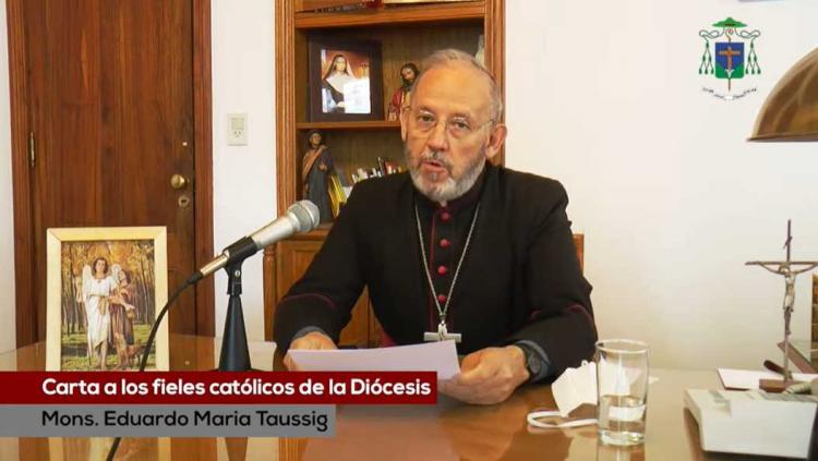 Mons. Taussig pide no adherir a marchas contra el cierre del seminario Mons. Taussig pide no adherir a marchas contra el cierre del seminario