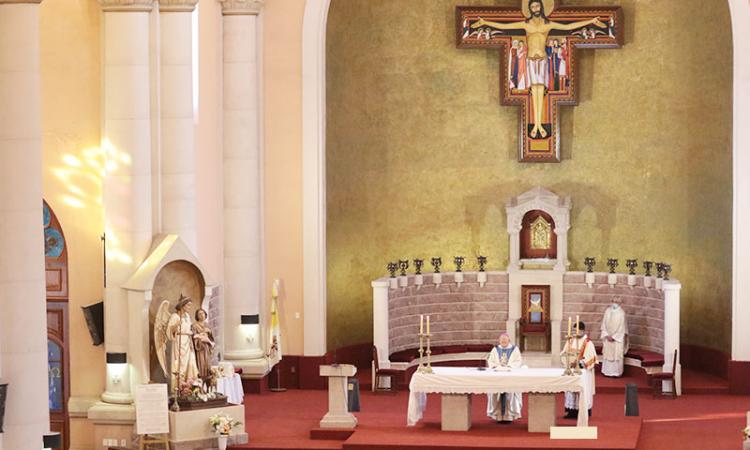 Mons. Taussig presidió las fiestas patronales diocesanas Mons. Taussig presidió las fiestas patronales diocesanas