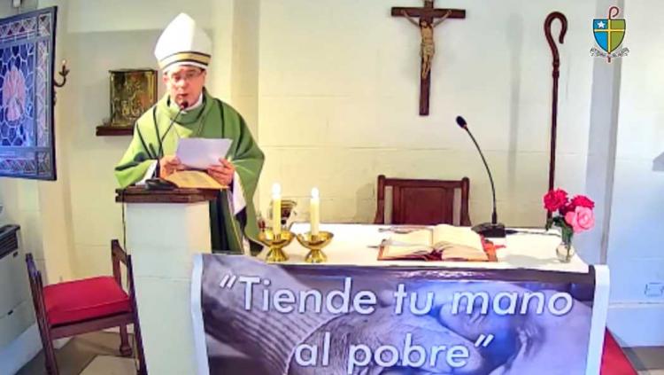Mons. Tissera animó a responder al grito silencioso de los pobres Mons. Tissera animó a responder al grito silencioso de los pobres