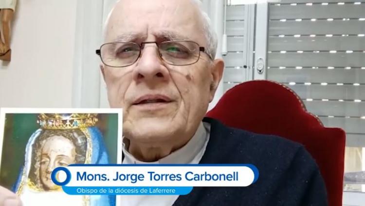 Mons. Torres Carbonell animó a los peregrinos a Luján a armar un altar en cada casa Mons. Torres Carbonell animó a los peregrinos a Luján a armar un altar en cada casa