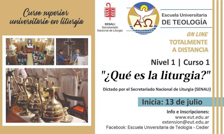 Ofrecen un Curso Superior Universitario en Liturgia Ofrecen un Curso Superior Universitario en Liturgia