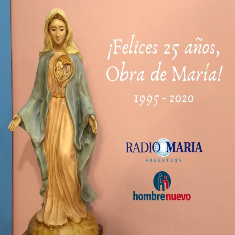 Radio María Argentina cumple 25 años