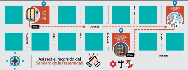San Juan tendrá un "Sendero de la fraternidad" San Juan tendrá un "Sendero de la fraternidad"
