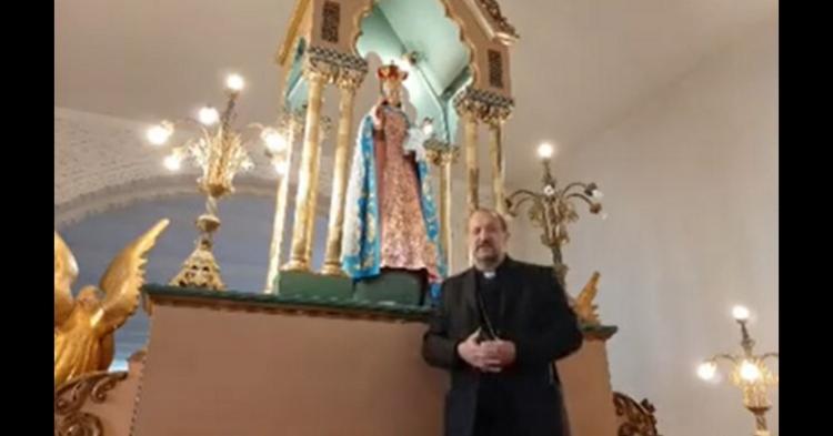 San Luis rezó el rosario por la comunidad de Tilisarao