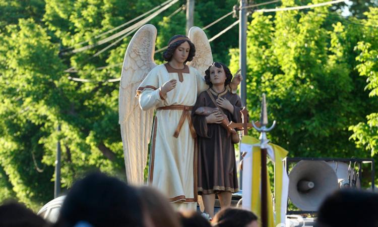 San Rafael inicia la novena para celebrar a su arcángel patrono