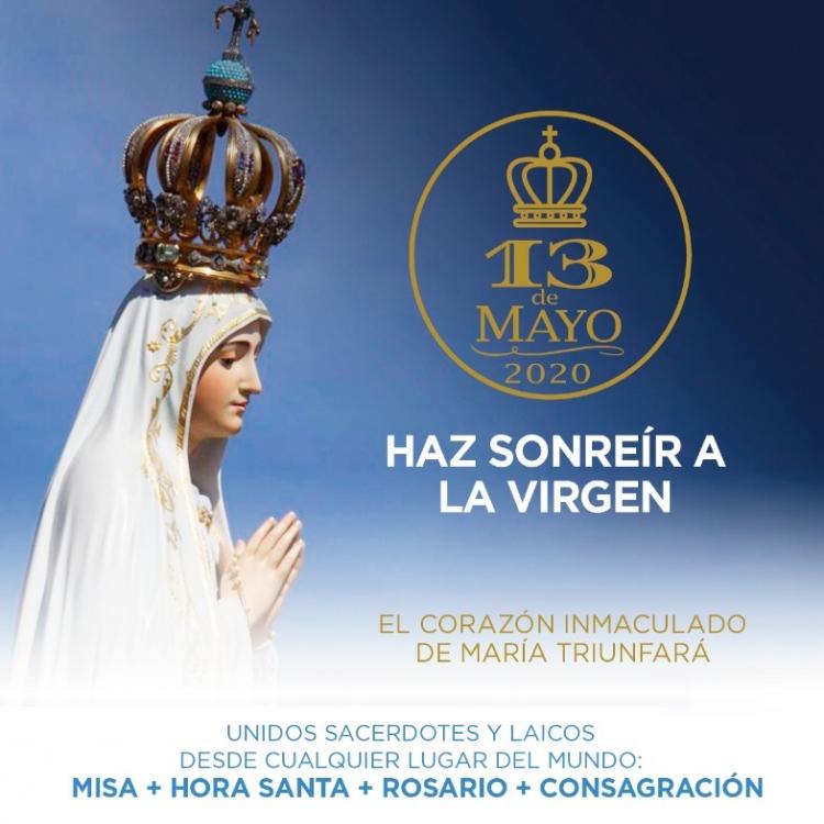 Se celebra el 103° aniversario de las apariciones de la Virgen de Fátima Se celebra el 103° aniversario de las apariciones de la Virgen de Fátima