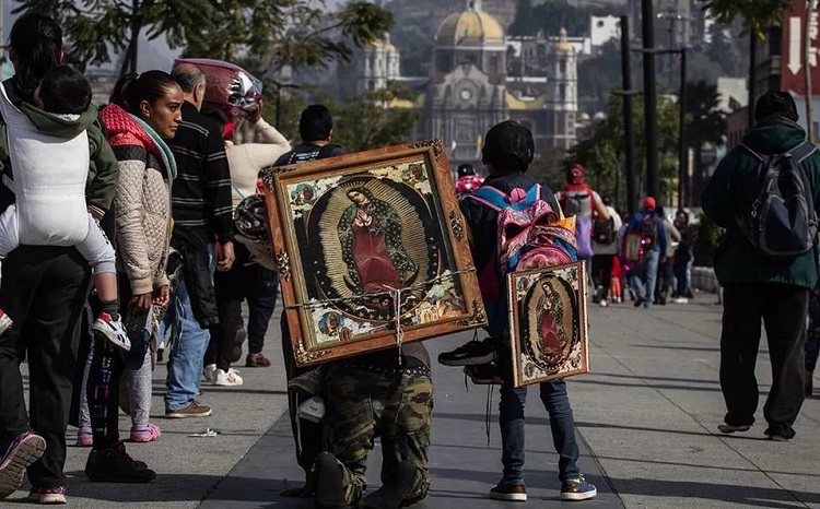Suspenden peregrinaciones y misas en la Basílica de Guadalupe el 12 de diciembre Suspenden peregrinaciones y misas en la Basílica de Guadalupe el 12 de diciembre