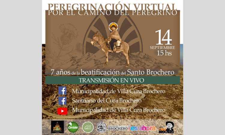 Villa Cura Brochero celebra los 7 años de beatificación de su patrono