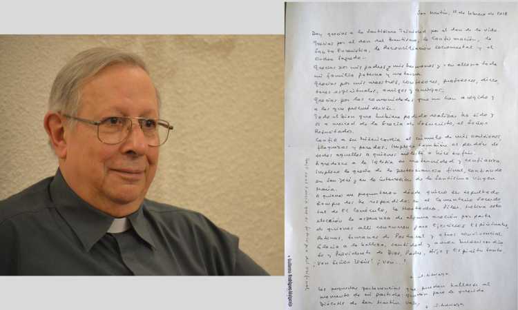 Mons. Rodríguez-Melgarejo dejó un testamento espiritual Mons. Rodríguez-Melgarejo dejó un testamento espiritual
