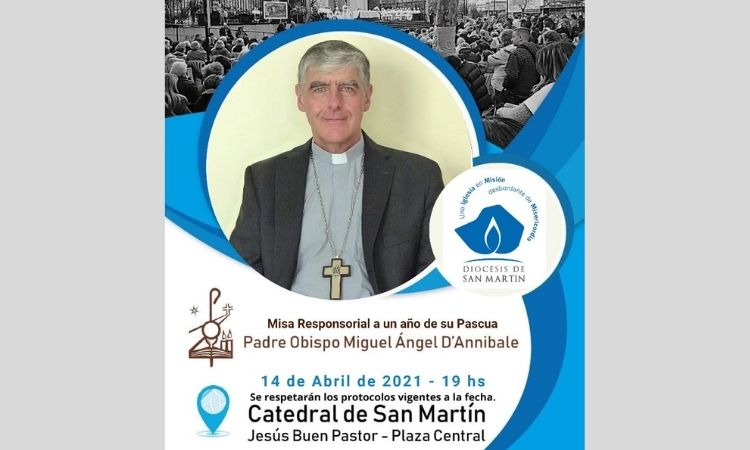 A un año de su fallecimiento, recuerdan a Mons. Miguel Ángel D'Annibale A un año de su fallecimiento, recuerdan a Mons. Miguel Ángel D'Annibale