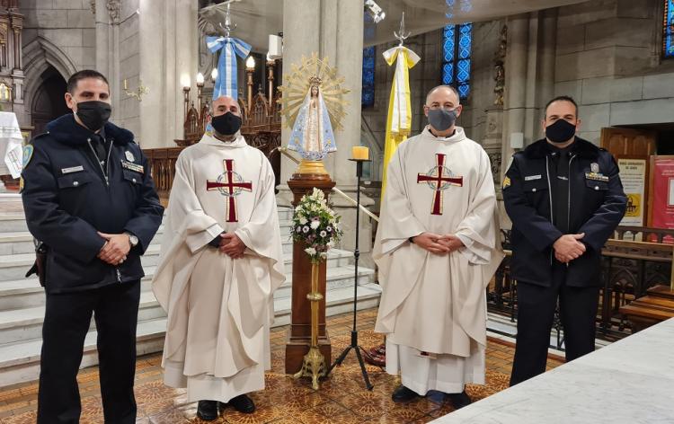 Asumió el nuevo capellán de la regional Mar del Plata de la PFA Asumió el nuevo capellán de la regional Mar del Plata de la PFA