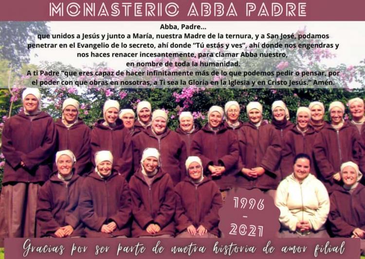 Bodas de Plata de la Fraternidad Monástica Abba Padre Bodas de Plata de la Fraternidad Monástica Abba Padre