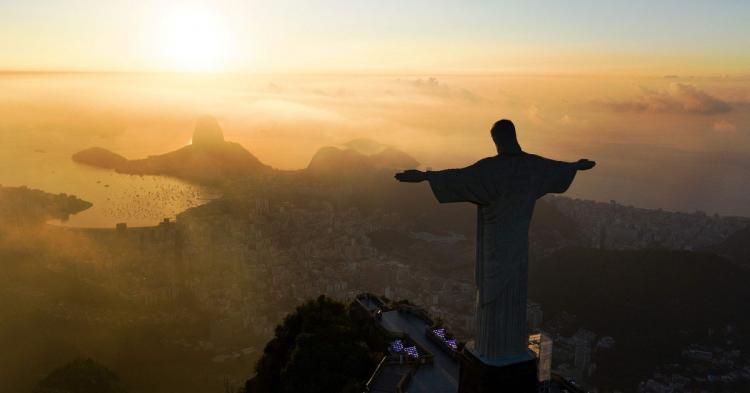 Brasil celebra los 90 años del Cristo Redentor Brasil celebra los 90 años del Cristo Redentor