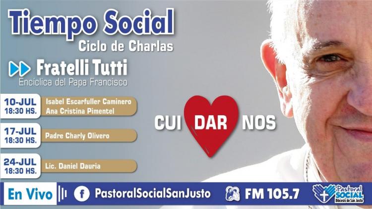 Brindarán un ciclo de charlas sobre la Fratelli Tutti Brindarán un ciclo de charlas sobre la Fratelli Tutti