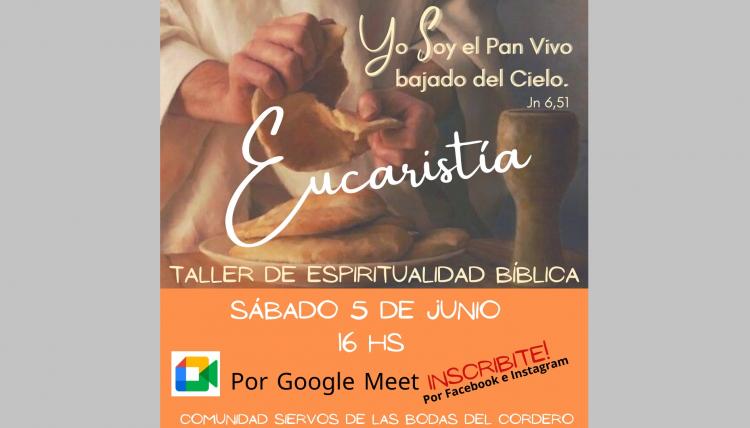 Brindarán un taller de Espiritualidad Bíblica Brindarán un taller de Espiritualidad Bíblica