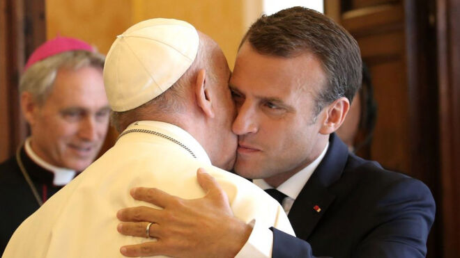 Cambio climático y vacunas, en el diálogo de Francisco con Macrón Cambio climático y vacunas, en el diálogo de Francisco con Macrón