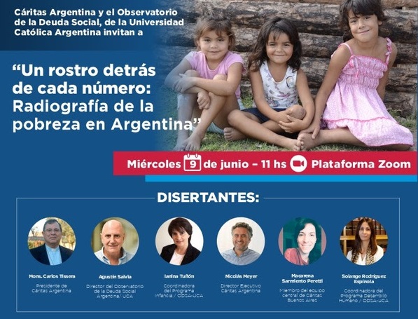 Cáritas Argentina y el ODSA UCA presentan "Radiografía de la pobreza" Cáritas Argentina y el ODSA UCA presentan "Radiografía de la pobreza"