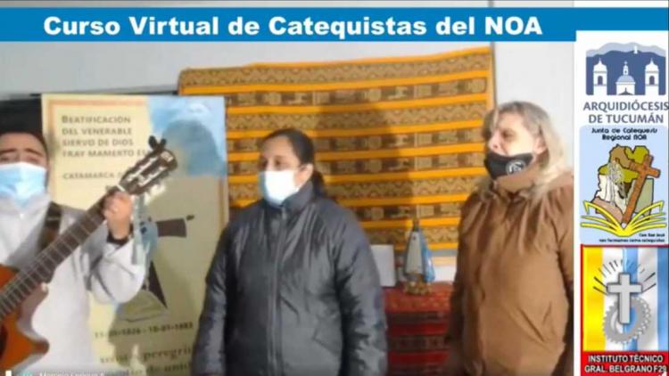 Catequistas del NOA participan de un curso virtual regional Catequistas del NOA participan de un curso virtual regional