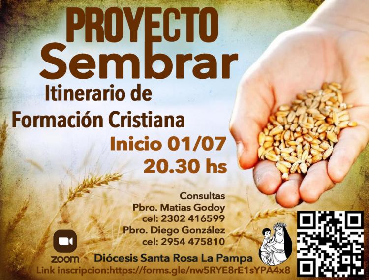 Comienza en Santa Rosa el proyecto "Sembrar" Comienza en Santa Rosa el proyecto "Sembrar"