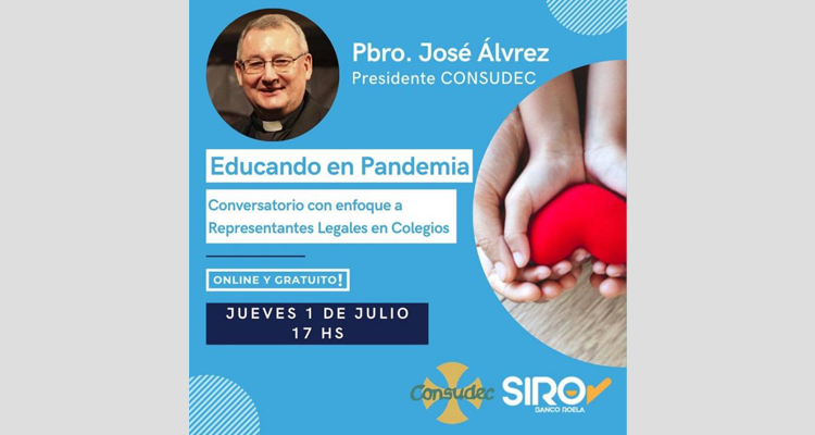 Consudec: Conversatorio "Educando en pandemia" Consudec: Conversatorio "Educando en pandemia"