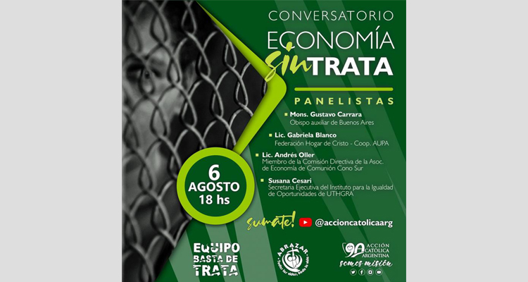 Conversatorio virtual por una "Economía sin trata" Conversatorio virtual por una "Economía sin trata"