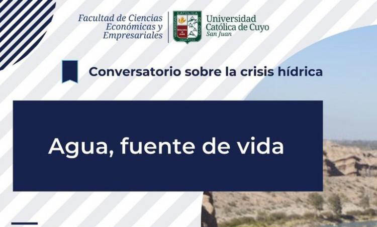 Conversatorio virtual sobre "El valor del agua en el desarrollo humano integral" Conversatorio virtual sobre "El valor del agua en el desarrollo humano integral"