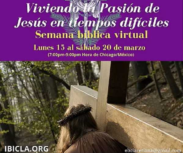 Curso bíblico preparatorio de Pasión-Pascua Curso bíblico preparatorio de Pasión-Pascua