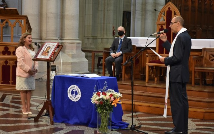 El arzobispo de La Plata toma juramento a las nuevas autoridades de la Ucalp El arzobispo de La Plata toma juramento a las nuevas autoridades de la Ucalp